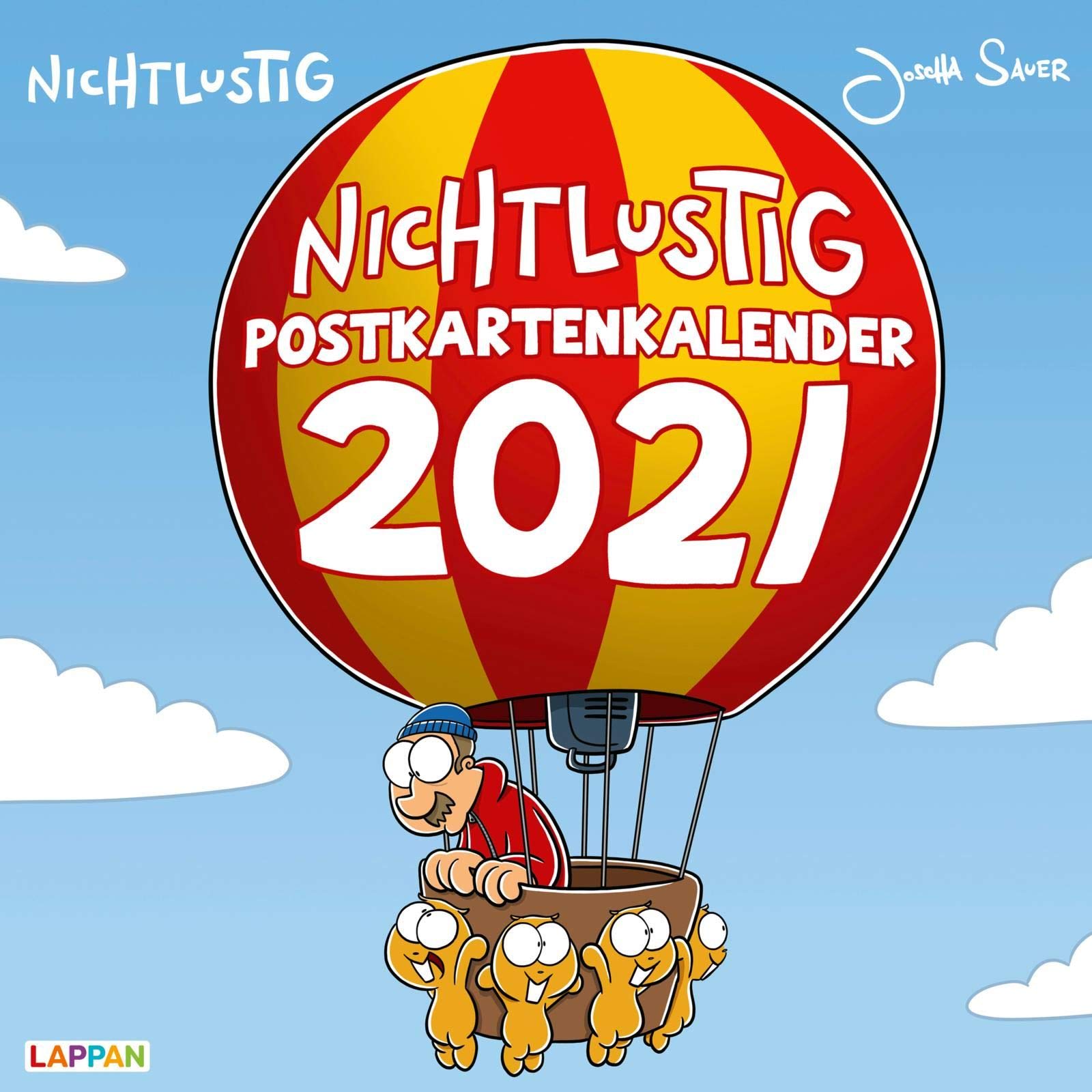Nichtlustig Postkartenkalender 2021 Amazon De Sauer Joscha Bucher kalender 2021 nicht lustig