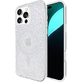 kate spade new york iPhone 16 Pro Max Case - Compatible with MagSafe - Designer Phone Case - Chunky Glitter Iridescent