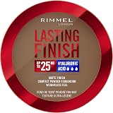 Rimmel Lasting Finish 25 HR Compact Foundation 015 Warm Coconut Matte SPF 20