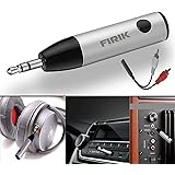 Mini Bluetooth Receiver Audio Adapter V.4.1 3.5mm With Freebies 3.5mm to RCA(Red,White) cable Aux In Jack Wireless And Portable For Car Kits