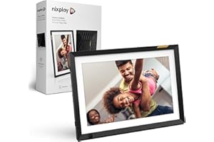Nixplay WiFi 10.1" Touch Screen Digital Picture Frame I Easy Set Up I Create Family Shared Playlists I Perfect Digital Picture Frame for Gifting I Securely Share Photos/Videos via Email or App