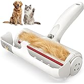 ORDORA Pet Hair Remover Roller, Reusable Lint Roller for Dog and Cat Hair | Portable Pet Hair Roller with Large Fur Bin for Couches, Bedding, Car, Rugs &amp; Furniture, No Refills or Batteries, Pet Homes