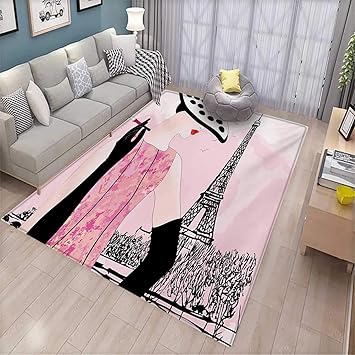 Amazon Com Teen Room Girls Bedroom Rug Sexy Woman With Hat
