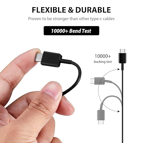 PRO USB-C Charging Transfer Cable for Google Pixel Buds! (Black