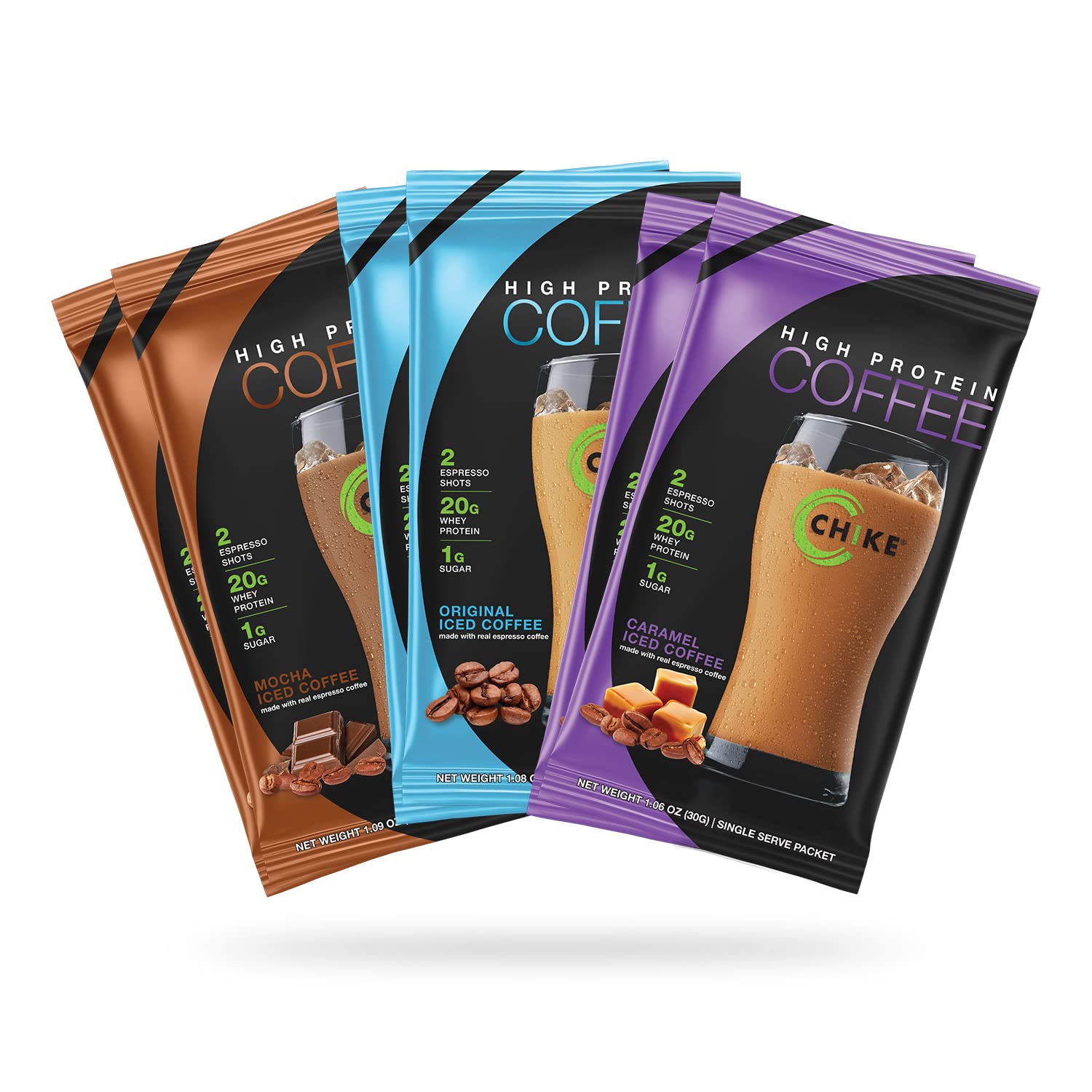 Mua Best Sellers High Protein Iced Coffee Sampler Pack, 20 G Protein, 2