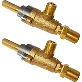 SUNRISE Heavy Duty Natural Gas Range Stove Top Burner Valve (2)