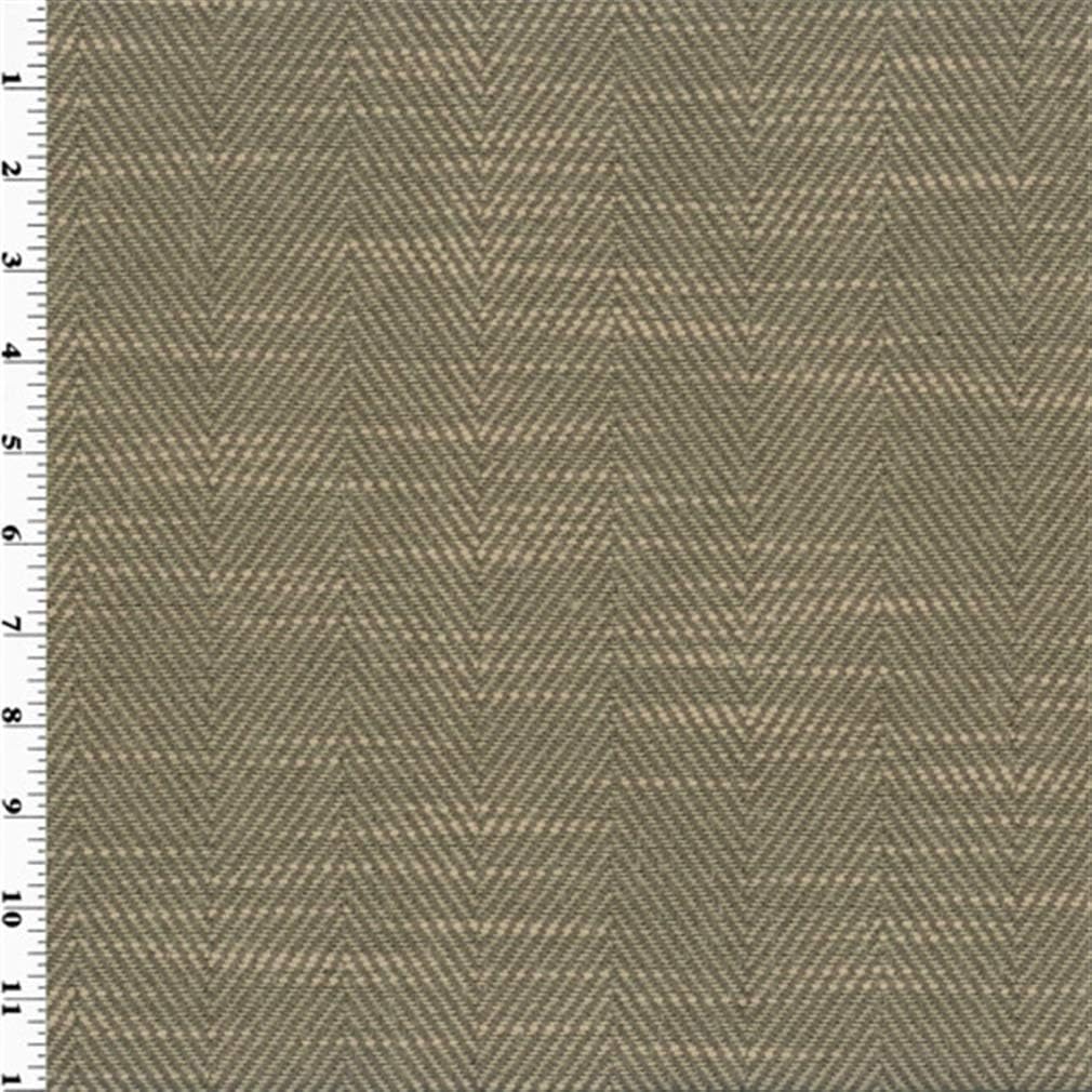 Veedaf Brown Zegna Herringbone Home Decorating Fabric, Fabric by The Yard