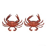 AUEAR, Plastic Crab for Decor Artificial Sea Life
