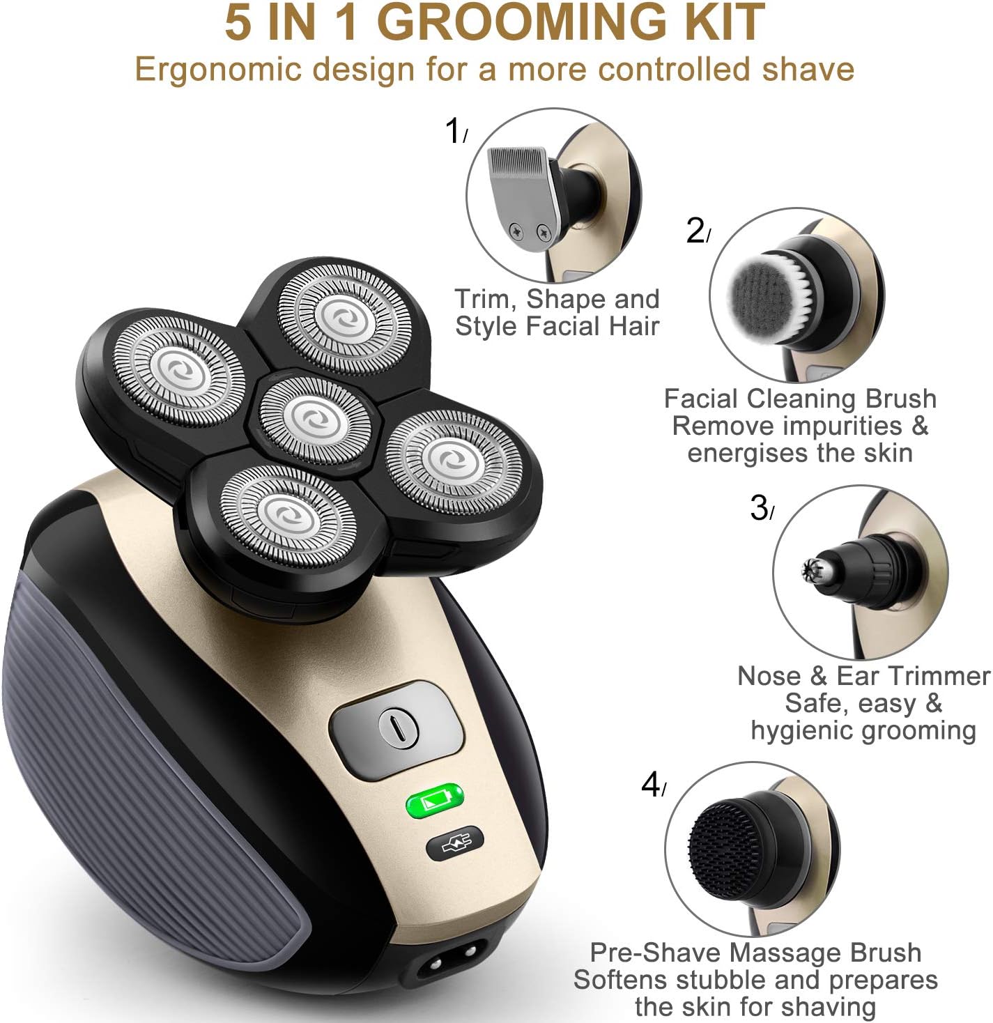 Wiktok 5 in 1 shaver amazon Clearance