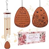 Luvsweets Mom Gifts Wind Chimes - Gifts for Mom from Daughter Son, Birthday Christmas Thanksgiving Mothers Day Love Reminder Present Idea, Wind Chimes for Outside Garden Decor