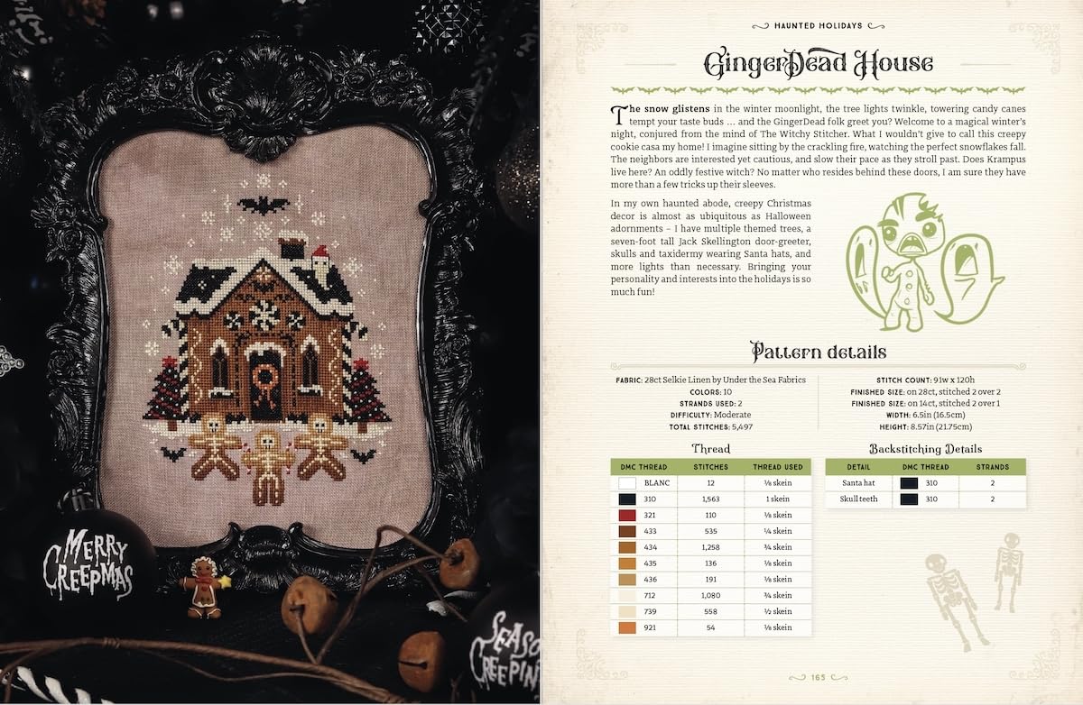 Witchy Stitching: 25 Patterns to Haunt Your Home Witchy Stitching: 25 Patterns to Haunt Your Home Paperback Kindle