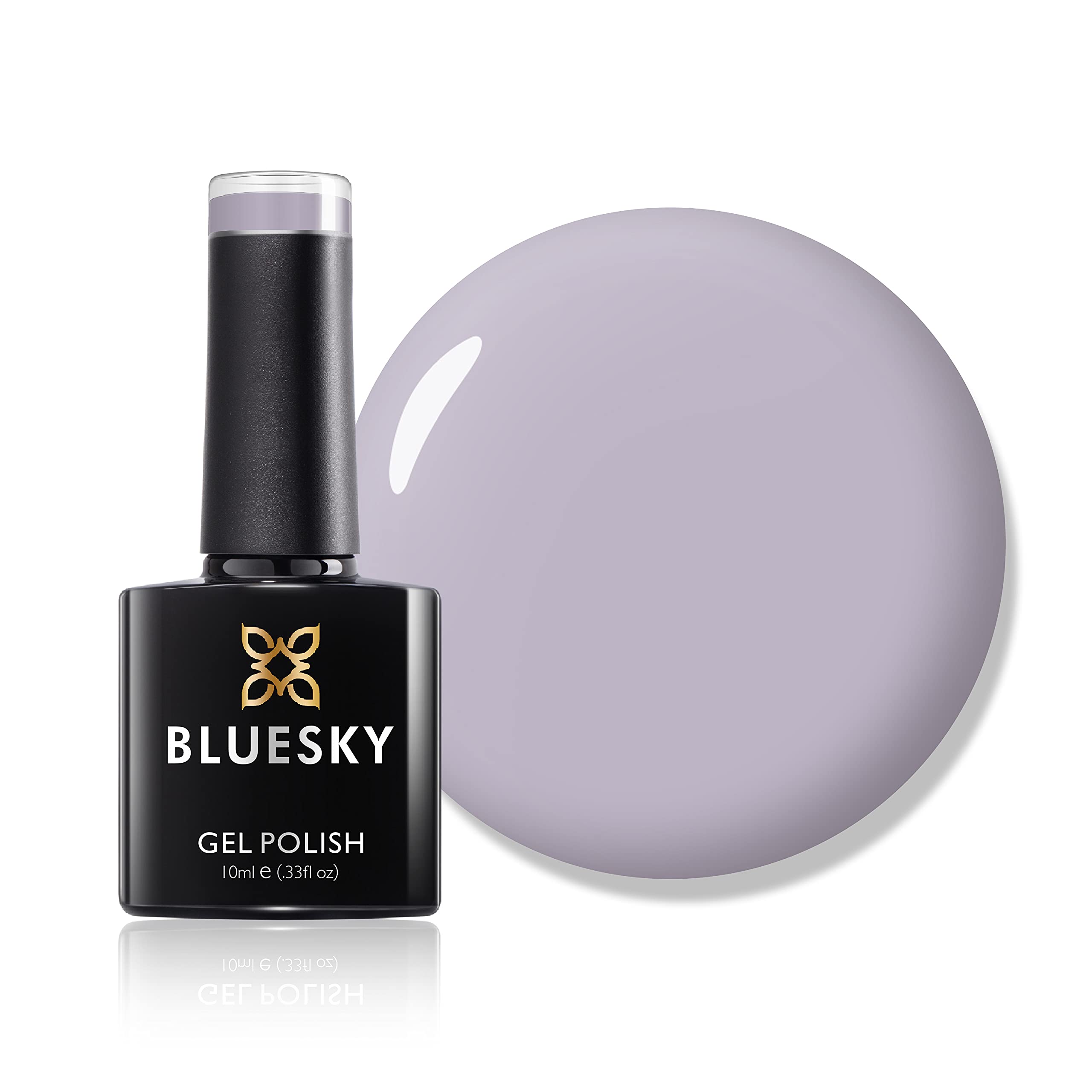 Bluesky Gel Nail Polish, Light Grey Qxg824, Long Lasting, Chip Resistant, 10 ml (Requires Drying Under UV LED Lamp) — image 1