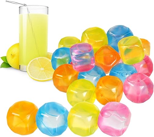 Eiswurfel Quadratisch Wiederverwendbar 60 Stuck Ideal Um Ihr Getrank Kuhl Zu Halten Amazon De Kuche Haushalt