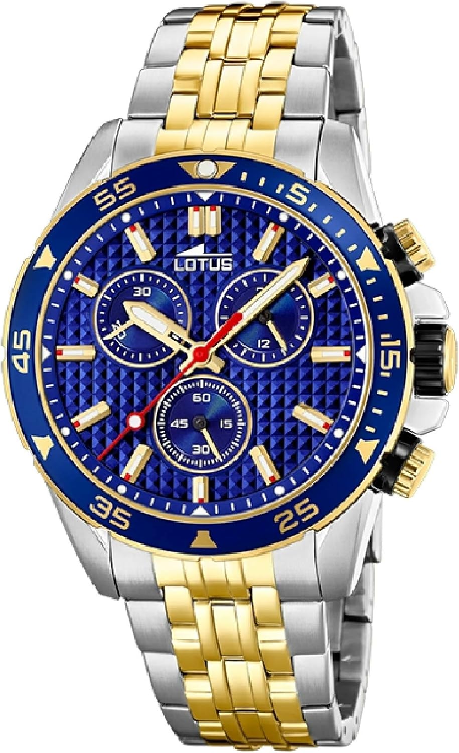 Precio Lotus - Reloj Cronógrafo para Hombre, de Cuarzo con Correa en Acero Inoxidable