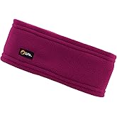 Lupa Handmade Unisex Triple-Layer Micro Fleece Headband - Ear Warmers for Women & Men - Ears Cover (Fuchsia)