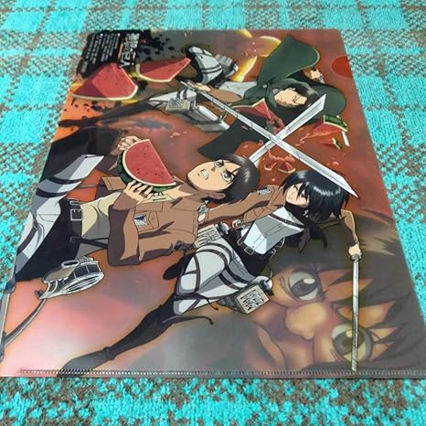 Amazon Co Jp 進撃の巨人クリアファイルアニメグッズキャラクターグッズ限定あ19 ホビー 通販