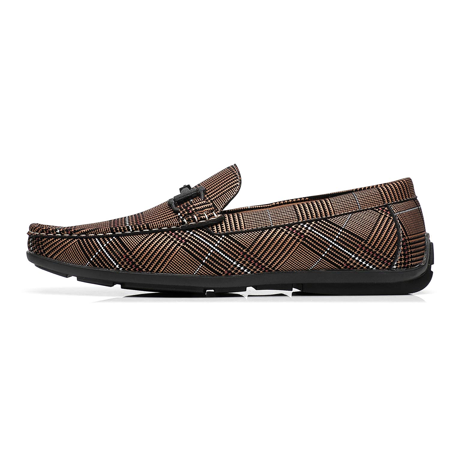 Faranzi Mens Penny Loafers Driving Moccasins Slip on Loafers Lightweight Comfortable Casual Driving Shoes Boat Shoes for Men