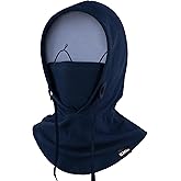 EXski Balaclava Face Mask, 4-in-1 Warm Winter Ski Mask for Men Women Neck Warmer for Skiing Cycling
