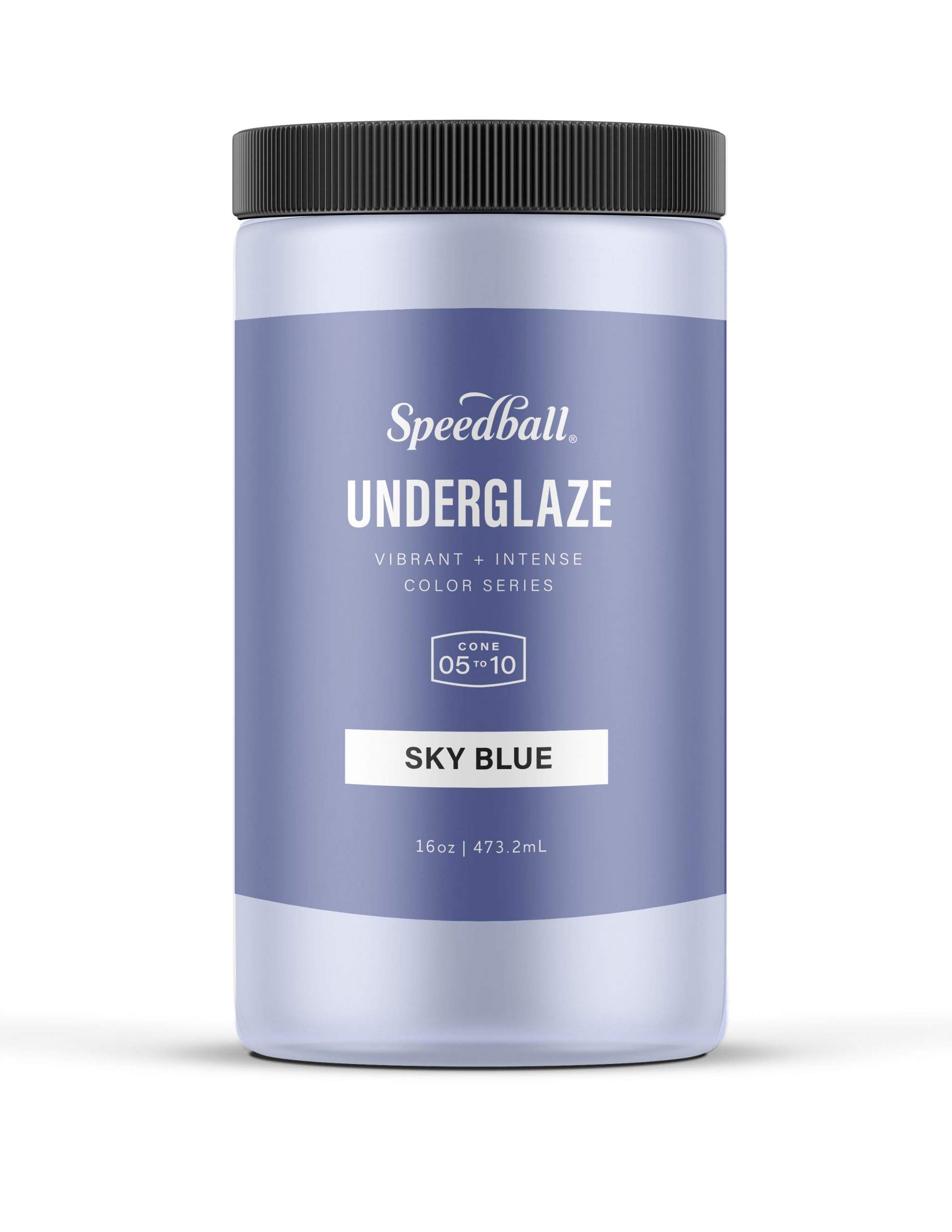 Speedball 001058 Underglaze, Sky Blue, 16OZ