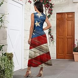 CHRATLHI Fourth of July Dresses for Women American