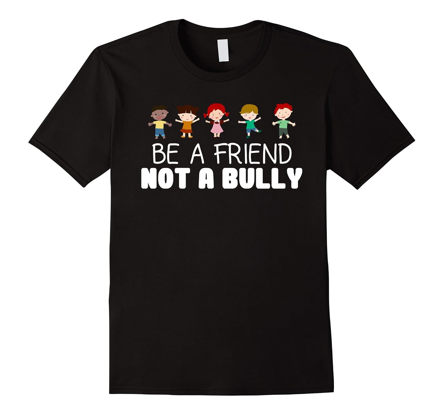 Anti-Bullying Kindness T-Shirt - Be A Friend Not A Bully Unity Tee For Kids, Men, Women - View #4