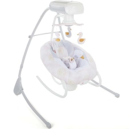 fisher price swan swing
