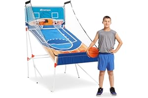E-Jet Basketball Arcade Game, Gifts for Boys & Girls, Children Teens & Adults | Dual Shot 10 Mins Setup 16-in-1 Games, Birthday Christmas Party