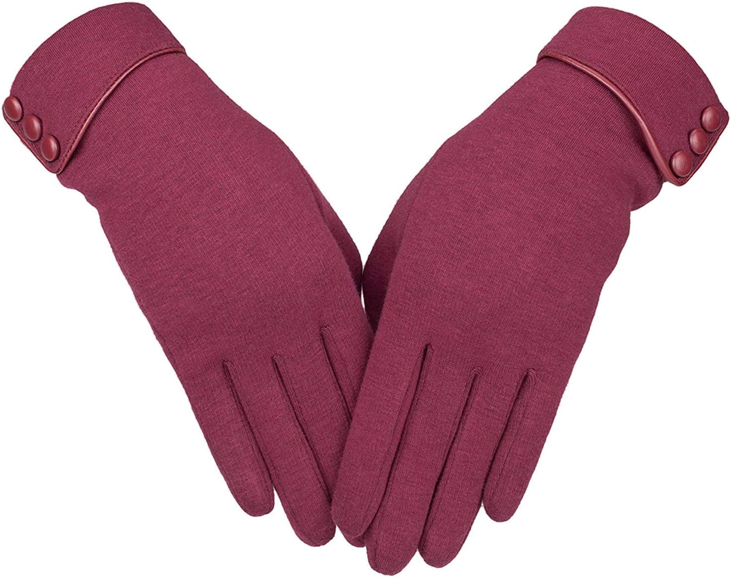 Womens TouchScreen Gloves Winter Gloves Warm Windproof Mittens