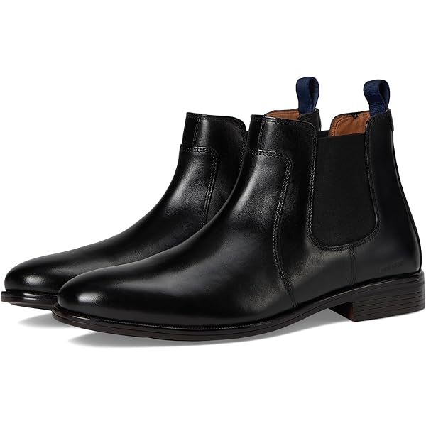 Amazon.com | Johnston & Murphy Mens, Reeve Zip Boots, Black Full