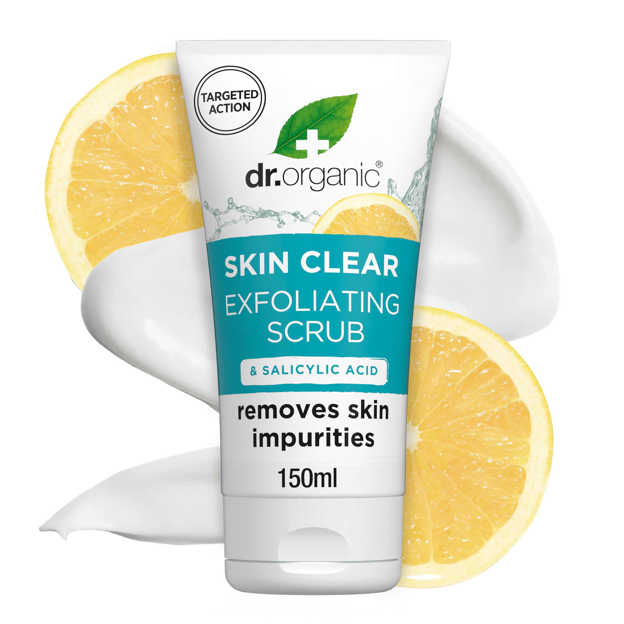 Dr Organic Skin Clear Exfoliating Scrub 150ml