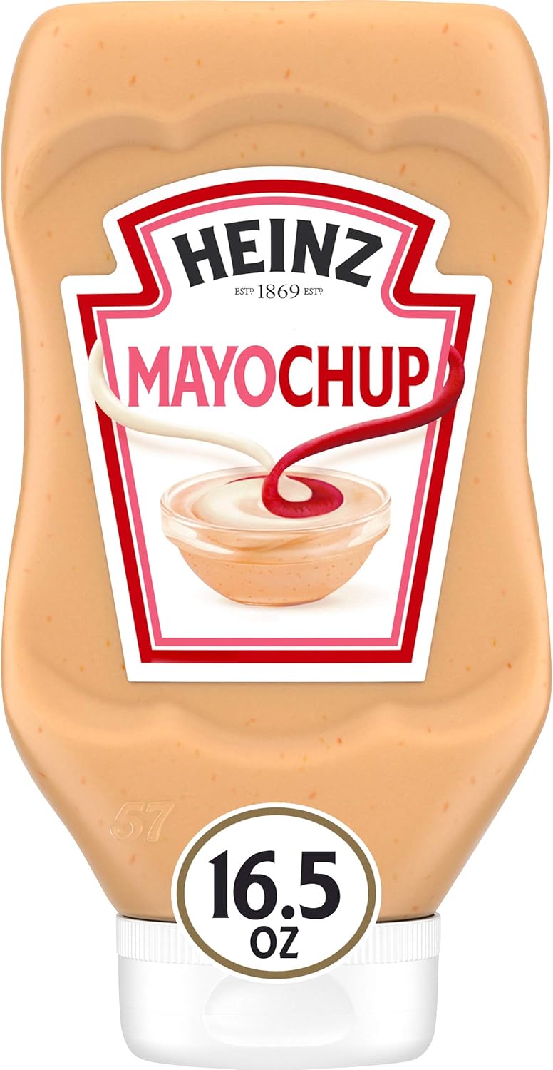 Amazon Com Heinz Mayochup Mayonnaise Ketchup Sauce Mix 16 5 Oz Squeeze Bottle Grocery Gourmet Food