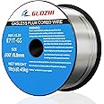 GZ GUOZHI Flux Core Welding Wire, E71T-GS .030" 1-Pound Spool Gasless Mild Carbon Steel Mig Welding Wire