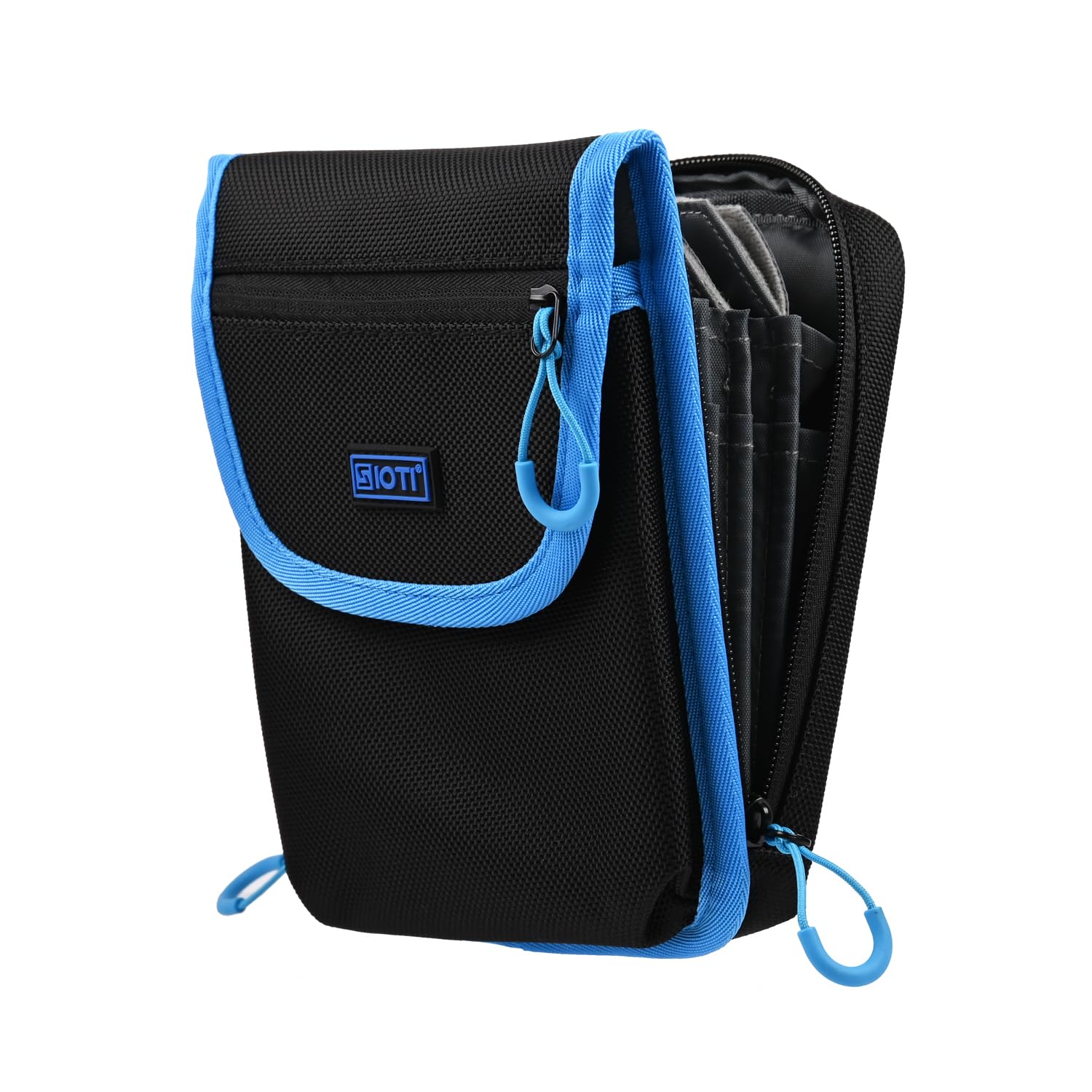 SIOTI Camera Lens and ND Filter Case Belt Pouch for 40.5mm-105mm Round or Square Filters and Filter Holder