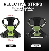 Belababy Dog Harness Small Medium Large No Pull Adjustable Reflective Front view 6