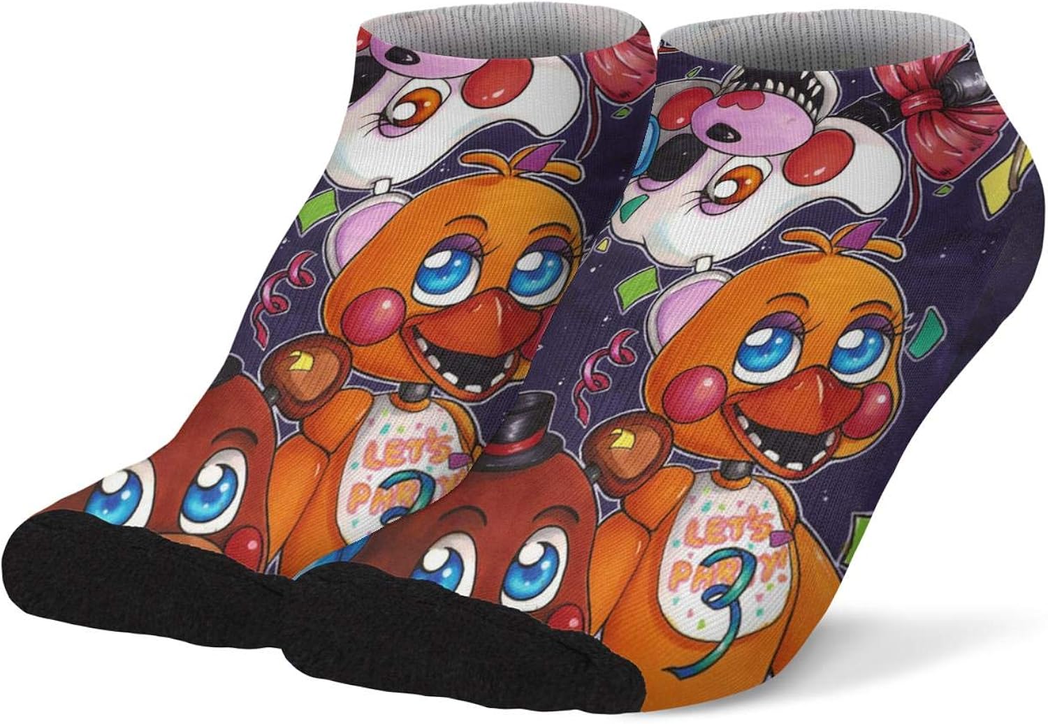 Mens Cotton Short Socks Leisure Cozy for Sports FiveNights