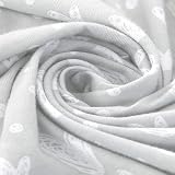 SPRINGSPIRIT 2 Pack Crib Sheets Fitted 100% Hypoallergenic Jersey Cotton Grey view 2