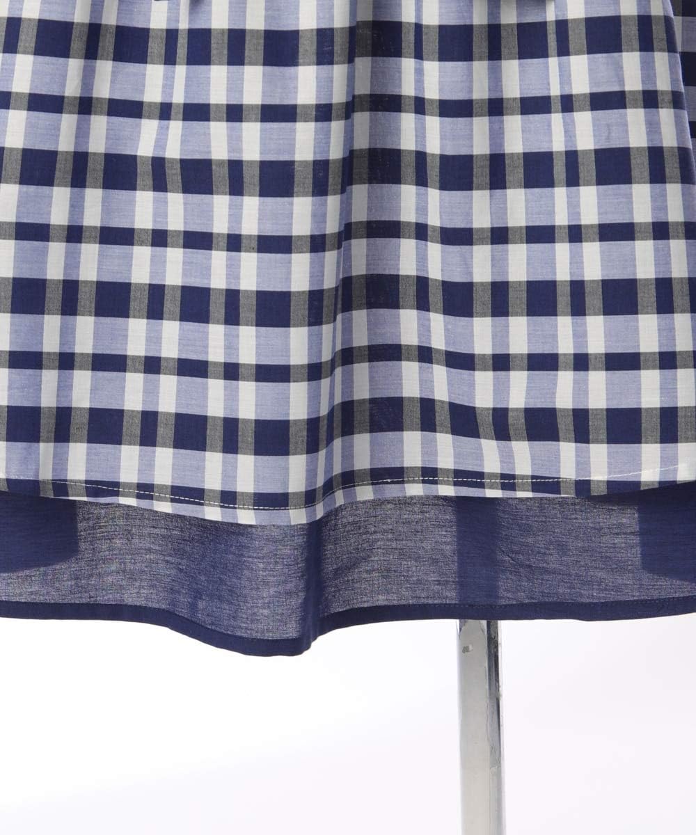 Afternoon Tea LIVINGアフタヌーンティーリビング重ねチェック柄エプロン