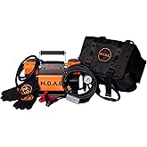 EZ FLATE M.O.A.B. Dual Air Compressor for 4x4 Offroad Vehicles, Fast Inflation, 12V Power, Easy to Use, Storage Bag