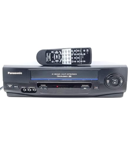 Amazon.com: Panasonic PV-V4521 4-Head Hi-Fi Stereo VCR : Electronics
