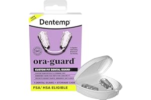 Dentemp Ora-Guard Custom Fit Dental Guard - Bruxism Night Guard for Teeth Grinding - Mouth Guard for Clenching Teeth at Night - Comfortable Sleeping - Relieve Soreness in Jaw (Packaging May Vary)