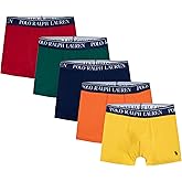 POLO RALPH LAUREN boys Boys' Multi-pack Boxer Briefs