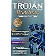 TROJAN BareSkin Condoms, Everythin Variety Pack, Lubricated Latex BareSkin Thin Condom, 10 Count