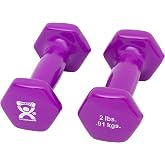 CanDo Vinyl Coated Dumbbells