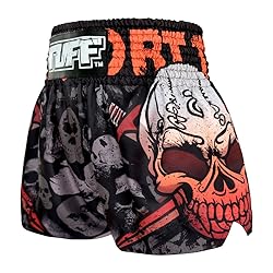 Tuff Boxing Muay Thai Shorts Dragon & Skull