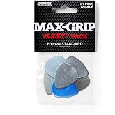 Jim Dunlop Max-Grip&reg; Nylon Standard Pick Variety Pack - 12 Pack