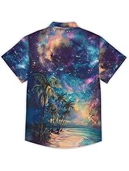 Hawaiian Shirts for Men Summer Beach Casual Short