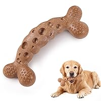 JoviQ Dog Chew Toy for Aggressive Chewers Dog Bone Toys for Medium Large Dog Breed to Keep Them Busy Milk Flavored