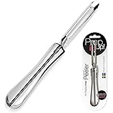 Linden Sweden Original Jonas Vegetable Peeler | Rust Resistant Silver Peeler with Ergonomic Handle for Safety and Control | D