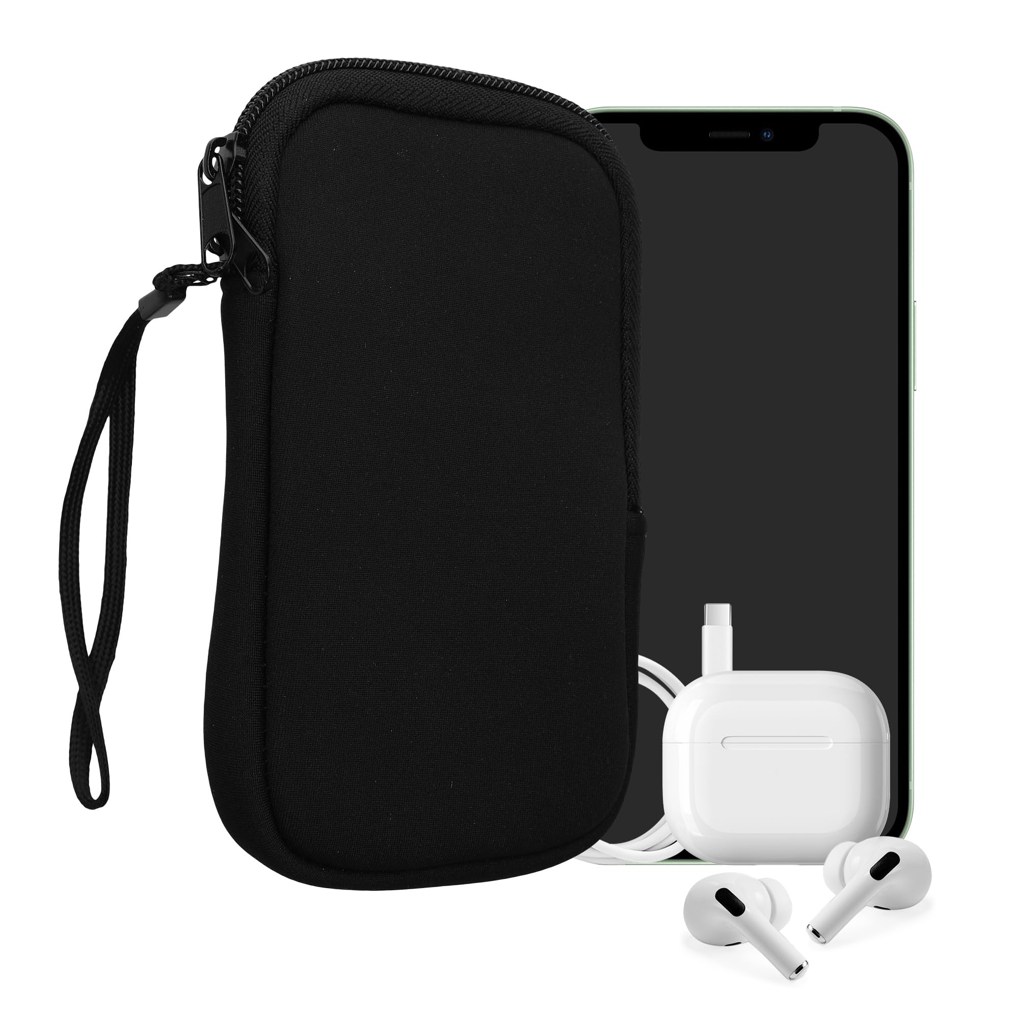 kwmobile Neoprene Phone Pouch Size L