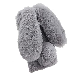 DasKAn 3D Bunny Ears Plush Case for iPhone 5 / 5S